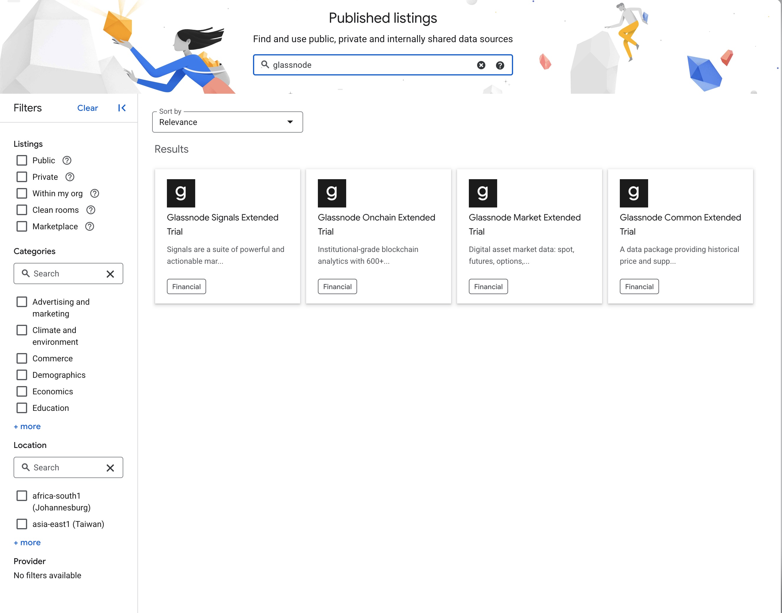 Google Marketplace entry